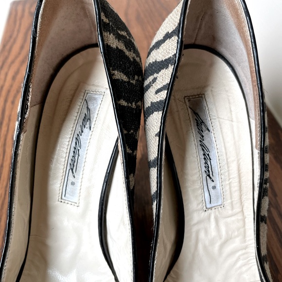 ⚡Brian Atwood Zebra Animal Print Wedges⚡ - Picture 9 of 11